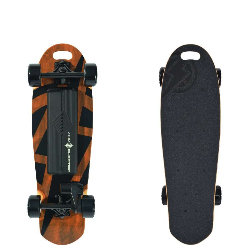 Atom Electric B10X All-Terrain Longboard Skateboard - 90Wh Lithium Battery - 1000W Motor