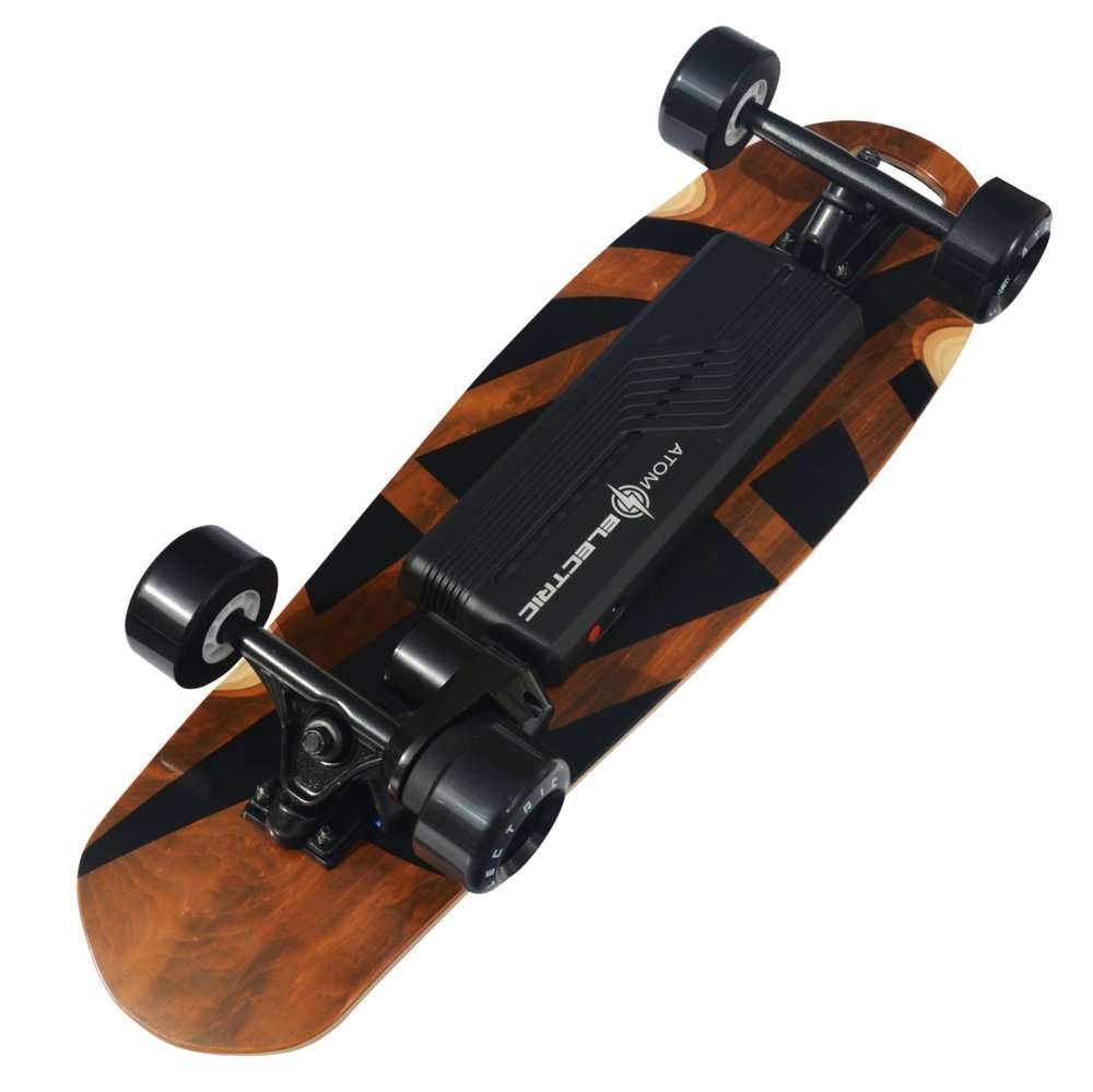 Atom Electric B10X All-Terrain Longboard Skateboard - 90Wh Lithium Battery - 1000W Motor