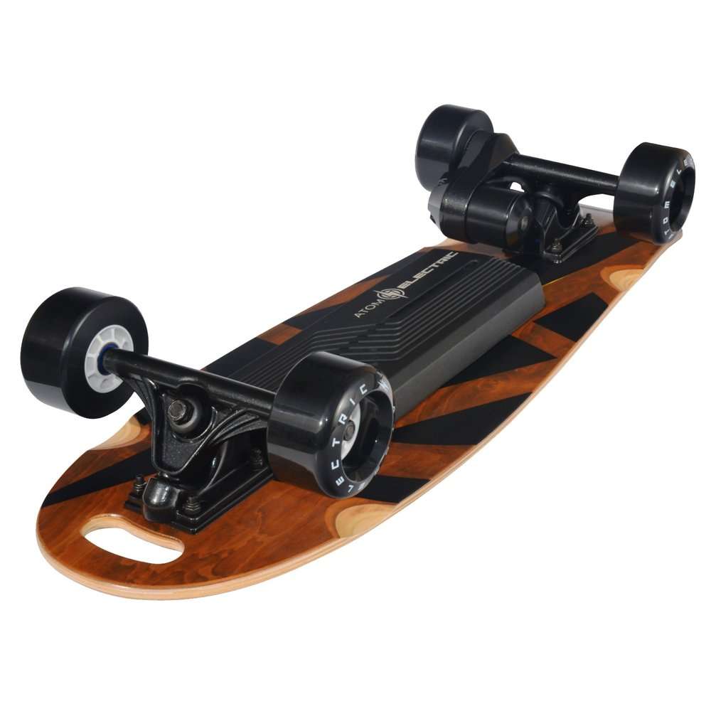 Atom Electric B10X All-Terrain Longboard Skateboard - 90Wh Lithium Battery - 1000W Motor