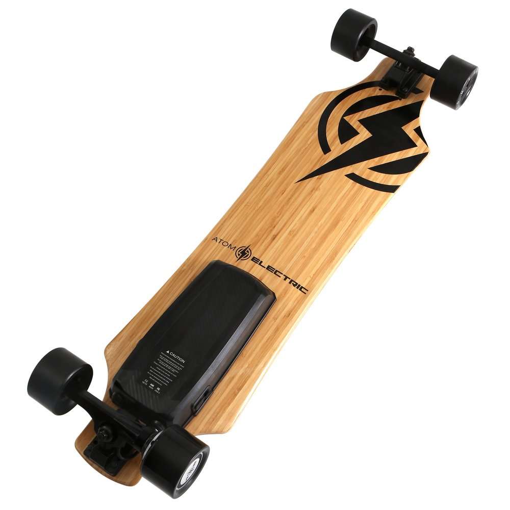 Atom Electric H10 Longboard Skateboard - 104Wh Lithium Battery - 700W Hub Motor